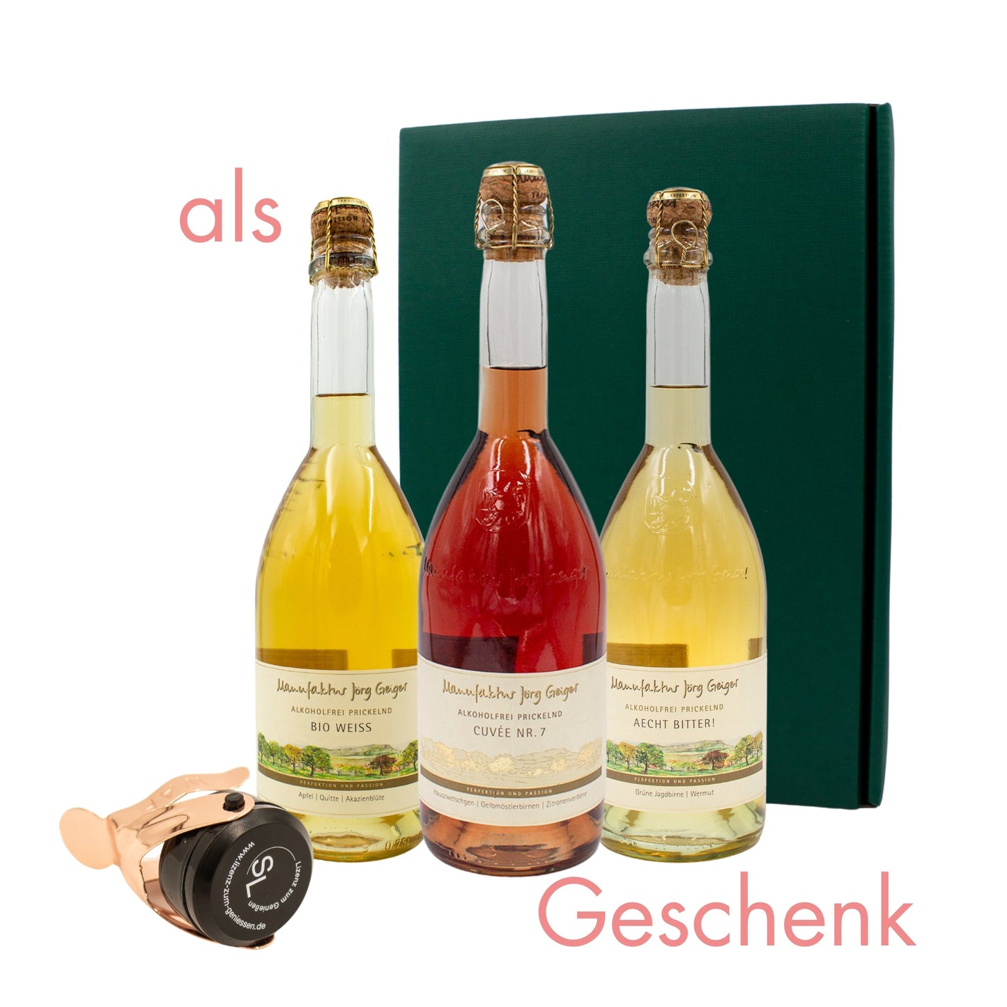 3x Jörg Geiger im Paket - alkoholfreier Genuss