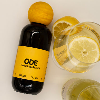 ODE The Natural Aperitif Bright Lemon - Sommer Aperitif ODE Berlin